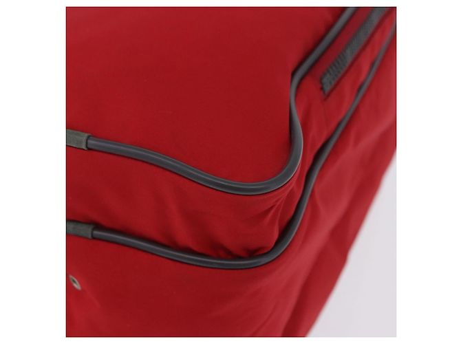 PRADA Sports Line Schuhtasche aus Nylon Rot authentisch bs36709 - Ansicht 11