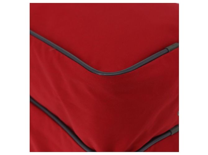 PRADA Sports Line Schuhtasche aus Nylon Rot authentisch bs36709 - Ansicht 12