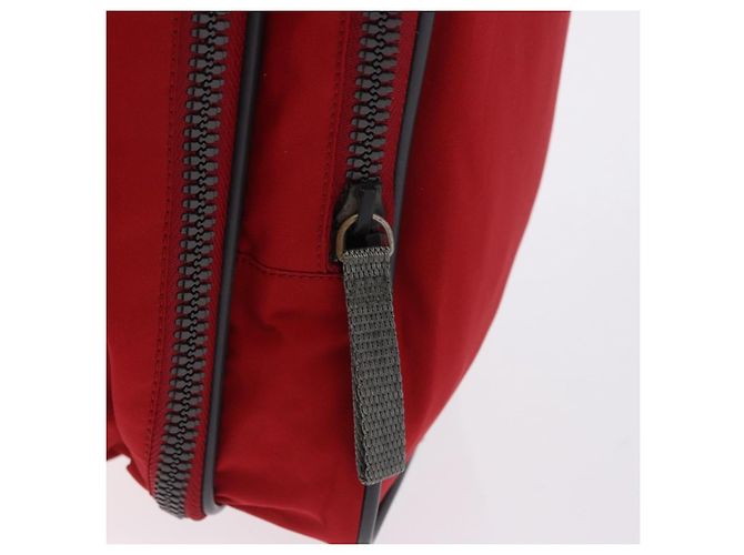 PRADA Sports Line Schuhtasche aus Nylon Rot authentisch bs36709 - Ansicht 14