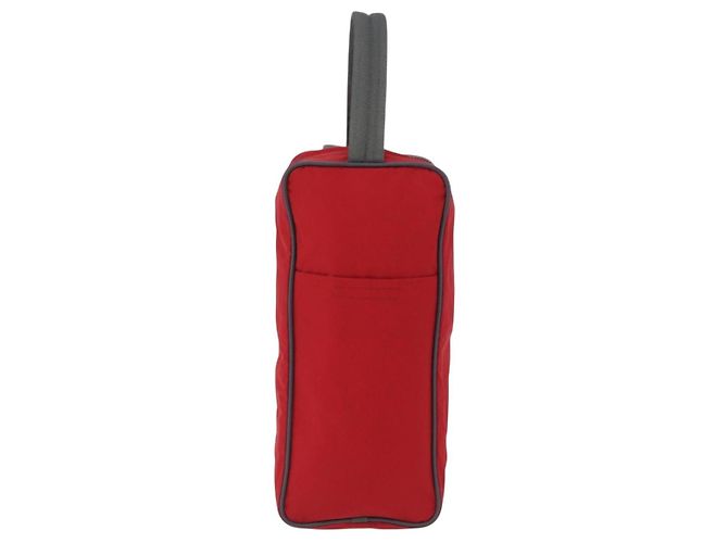 PRADA Sports Line Schuhtasche aus Nylon Rot authentisch bs36709 - Ansicht 3