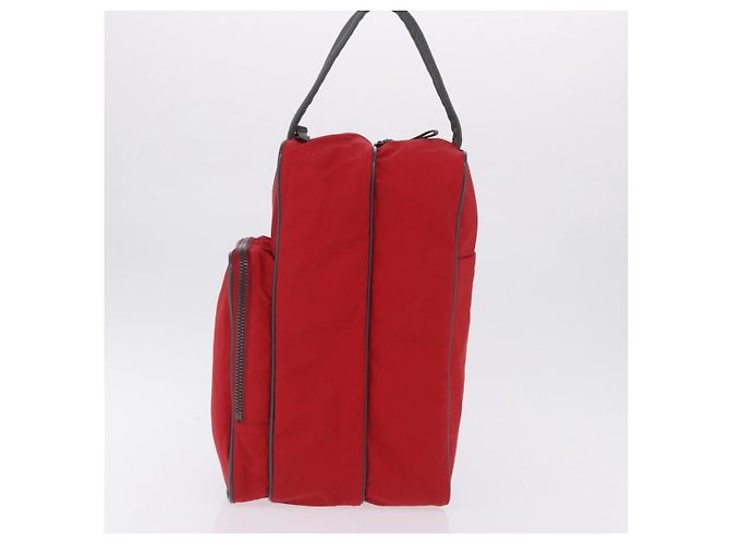 PRADA Sports Line Schuhtasche aus Nylon Rot authentisch bs36709 - Ansicht 4