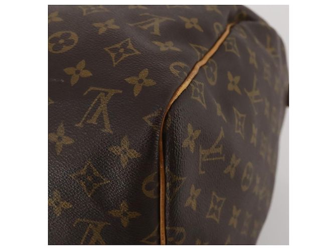 LOUIS VUITTON Monogram Keepall 55 Boston Bag M41424 LV Auth 195358 Monogramma - vista 12