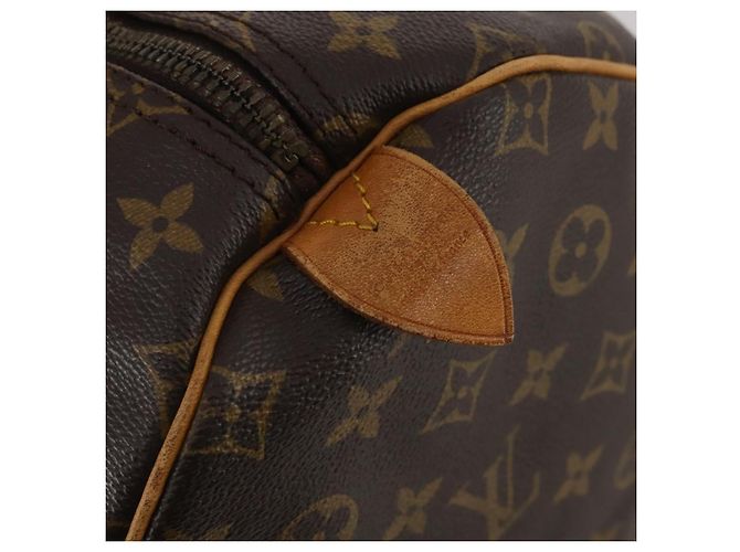 LOUIS VUITTON Monogram Keepall 55 Boston Bag M41424 LV Auth 195358 Monogramma - vista 15