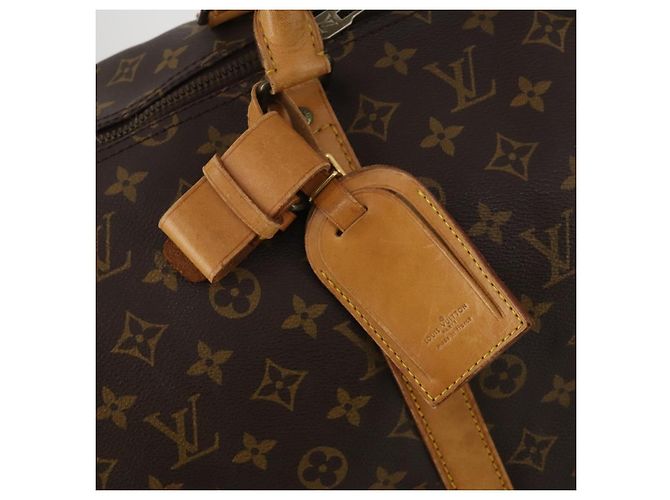 LOUIS VUITTON Monogram Keepall 55 Boston Bag M41424 LV Auth 195358 Monogramma - vista 16