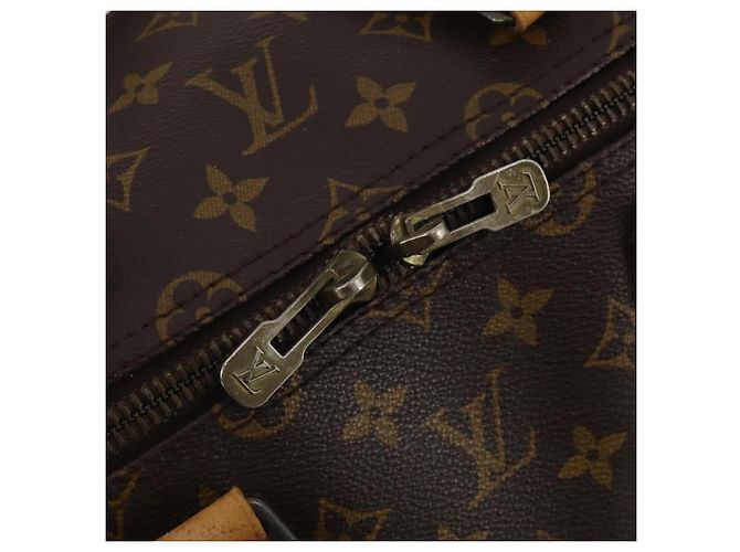 LOUIS VUITTON Monogram Keepall 55 Boston Bag M41424 LV Auth 195358 Monogramma - vista 17