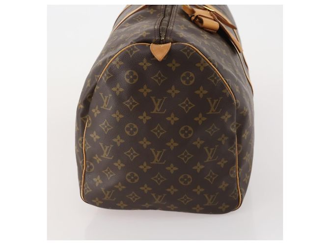 LOUIS VUITTON Monogram Keepall 55 Boston Bag M41424 LV Auth 195358 Monogramma - vista 5