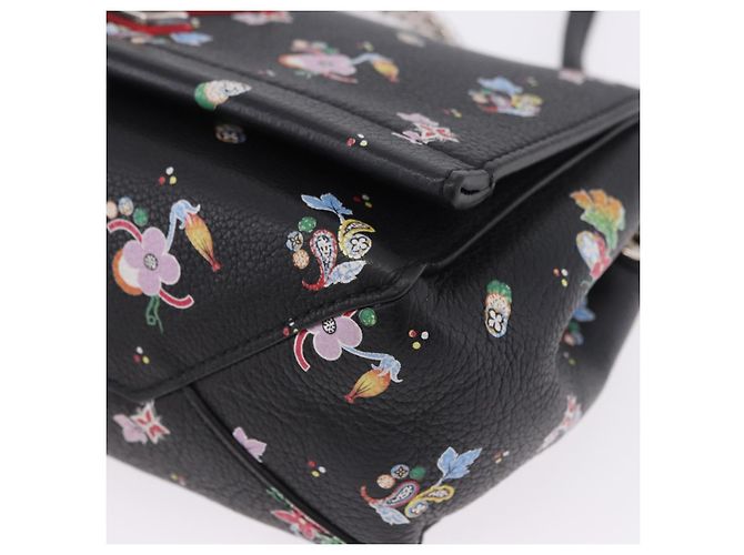 Borsa a tracolla LOUIS VUITTON Rock Me II BB Pelle di vitello Black LV Auth 197135V Nero - vista 17