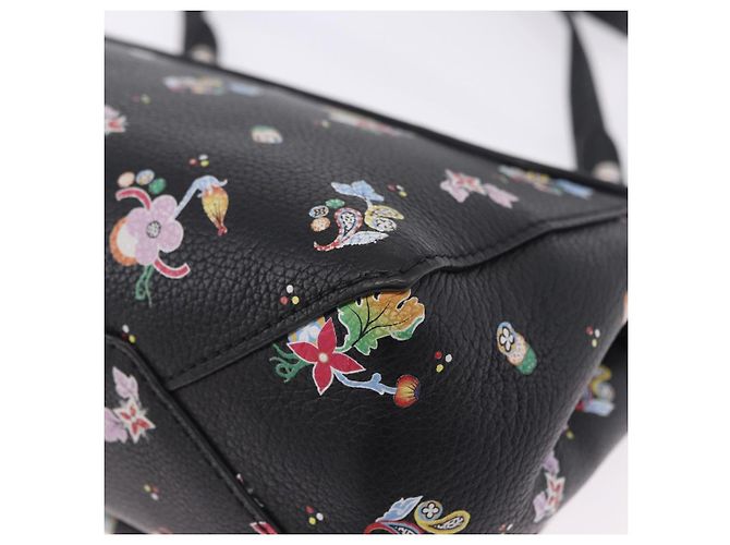Borsa a tracolla LOUIS VUITTON Rock Me II BB Pelle di vitello Black LV Auth 197135V Nero - vista 19