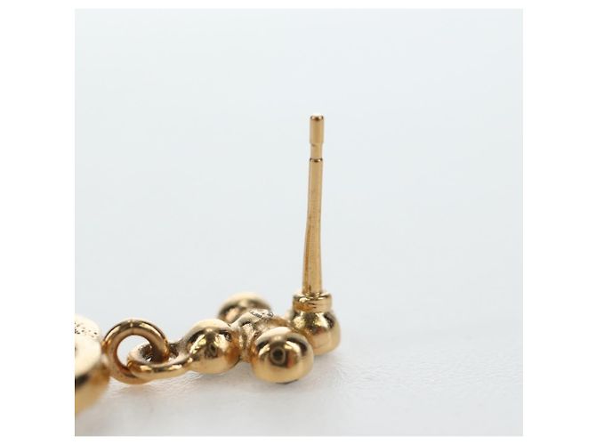 CHANEL COCO Mark Pierce Metal Gold Tone CC Auth 196718M - vista 8