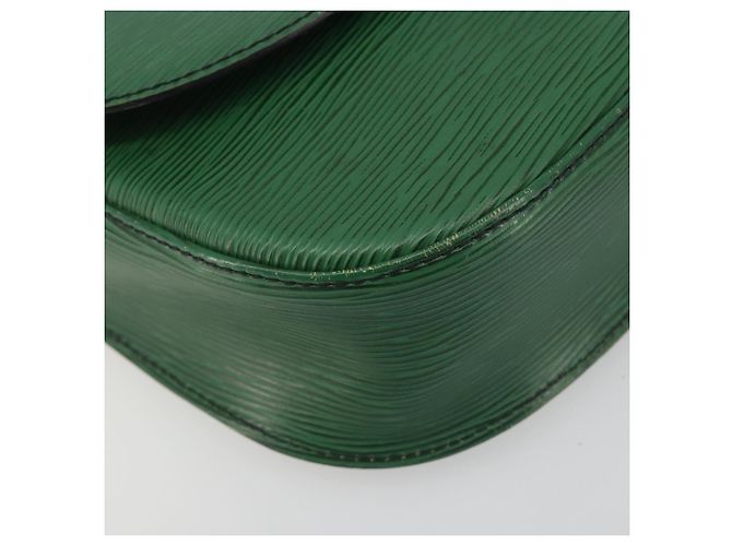 LOUIS VUITTON Epi Saint Cloud GM Shoulder Bag Green M52194 LV Auth 196337 Verde - vista 15