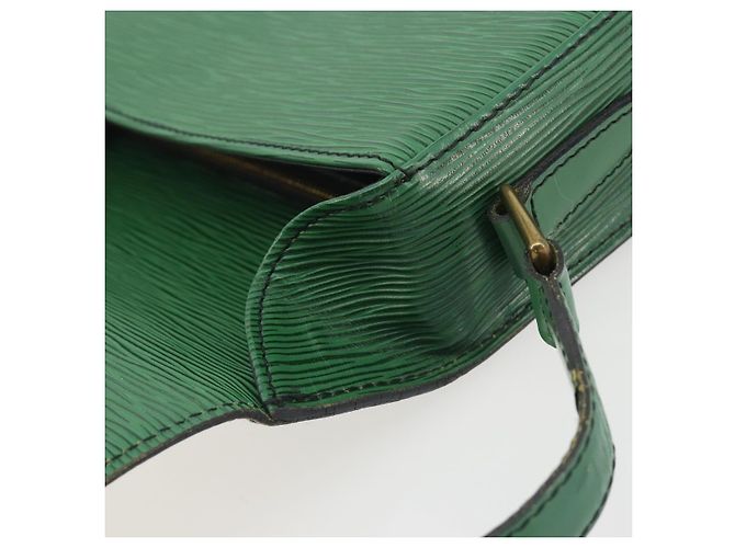 LOUIS VUITTON Epi Saint Cloud GM Shoulder Bag Green M52194 LV Auth 196337 Verde - vista 20