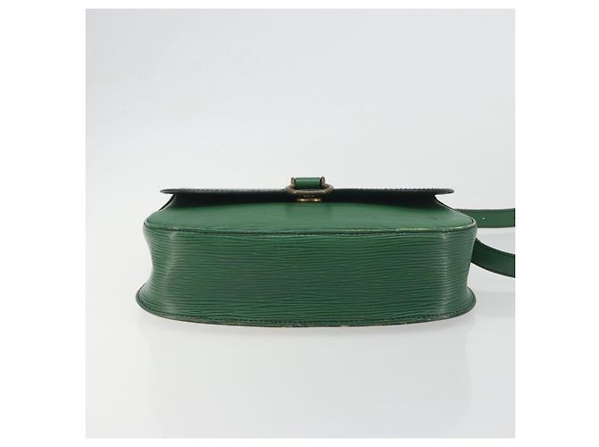 LOUIS VUITTON Epi Saint Cloud GM Shoulder Bag Green M52194 LV Auth 196337 Verde - vista 5