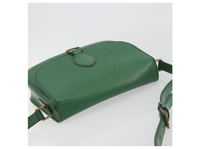 LOUIS VUITTON Epi Saint Cloud GM Shoulder Bag Green M52194 LV Auth 196337 Verde - vista 6