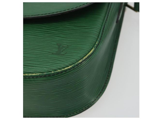LOUIS VUITTON Epi Saint Cloud GM Shoulder Bag Green M52194 LV Auth 196337 Verde - vista 8