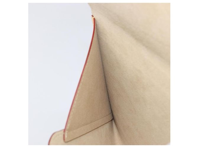 Borsa a pochette LOUIS VUITTON in pelle Nomad Beige LV Auth 196985V - vista 19