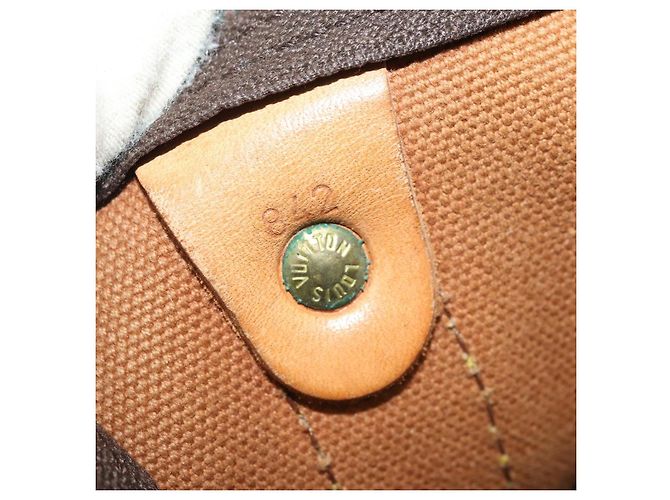 LOUIS VUITTON Monogram Keepall 50 Boston Bag M41426 LV Auth 197538A Monogramma - vista 22