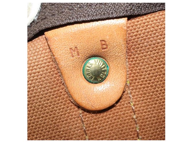 LOUIS VUITTON Monogram Keepall 50 Boston Bag M41426 LV Auth 197538A Monogramma - vista 23
