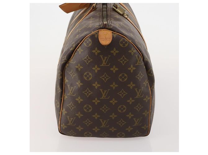 LOUIS VUITTON Monogram Keepall 50 Boston Bag M41426 LV Auth 197538A Monogramma - vista 4