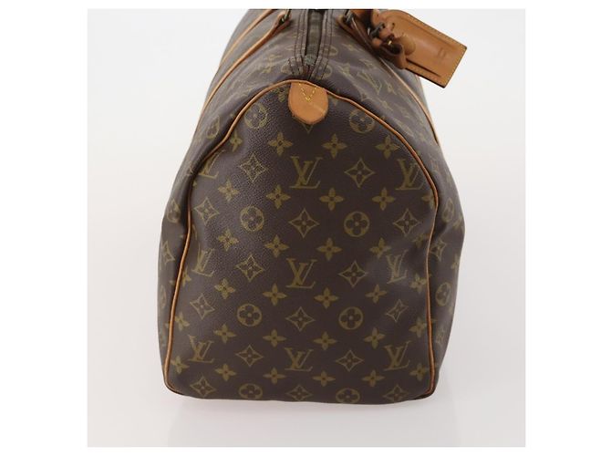 LOUIS VUITTON Monogram Keepall 50 Boston Bag M41426 LV Auth 197538A Monogramma - vista 5