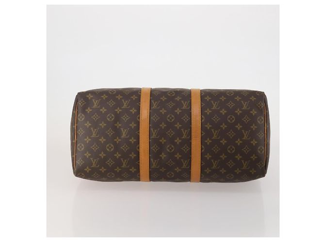 LOUIS VUITTON Monogram Keepall 50 Boston Bag M41426 LV Auth 197538A Monogramma - vista 9
