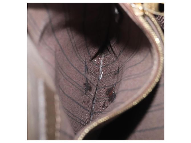 Sac à main LOUIS VUITTON LumineusePM Sac 2 voies Brown Ombre M93409 LV Auth fm5452 Marron - vue 11