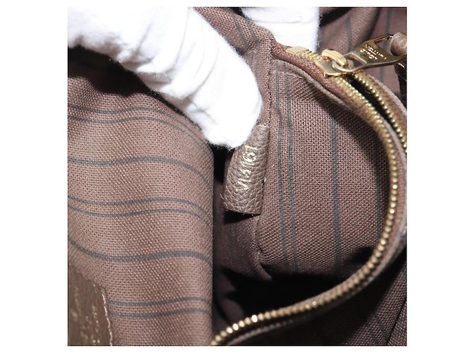 Sac à main LOUIS VUITTON LumineusePM Sac 2 voies Brown Ombre M93409 LV Auth fm5452 Marron - vue 12