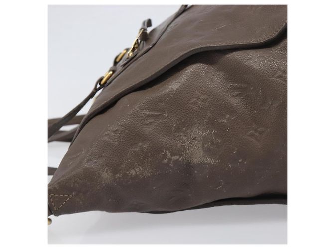 Sac à main LOUIS VUITTON LumineusePM Sac 2 voies Brown Ombre M93409 LV Auth fm5452 Marron - vue 5