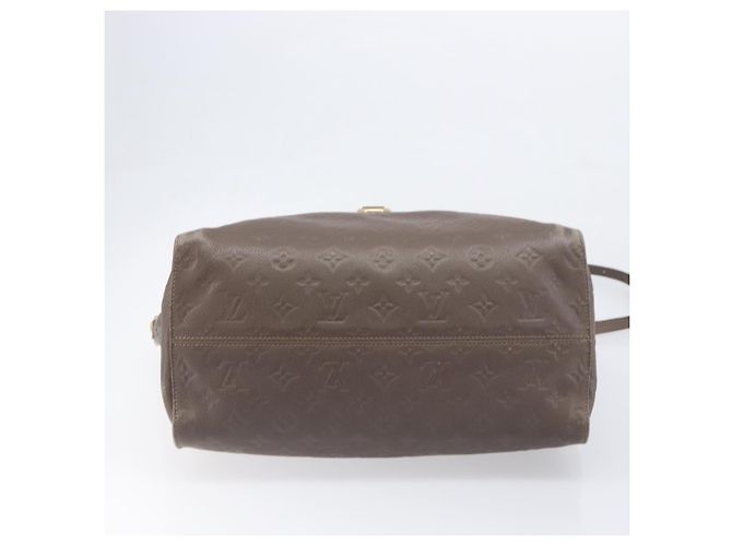 Sac à main LOUIS VUITTON LumineusePM Sac 2 voies Brown Ombre M93409 LV Auth fm5452 Marron - vue 6