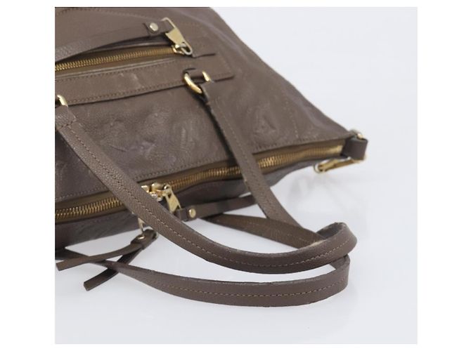 Sac à main LOUIS VUITTON LumineusePM Sac 2 voies Brown Ombre M93409 LV Auth fm5452 Marron - vue 8