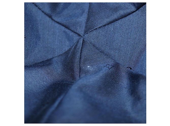 LOUIS VUITTON Casquette Infinity Dot Hat Denim Blue M7062M LV Auth BA15279M - vista 16