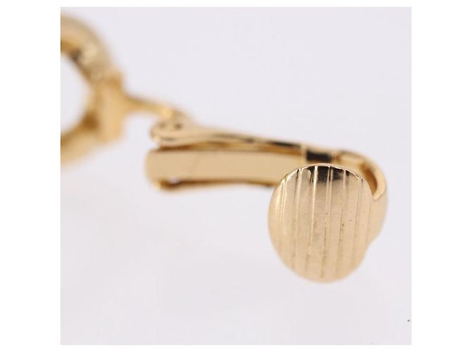 Orecchini Christian Dior metallo Gold Auth ka5907 D'oro - vista 6