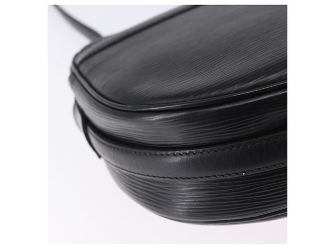 Borsa a tracolla LOUIS VUITTON Epi Jeune Fille MM Nera M52152 LV Auth ka5925 Nero - vista 16