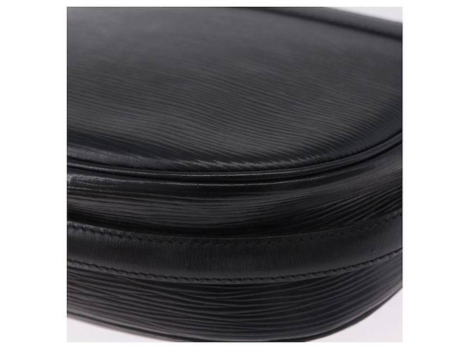 Borsa a tracolla LOUIS VUITTON Epi Jeune Fille MM Nera M52152 LV Auth ka5925 Nero - vista 17