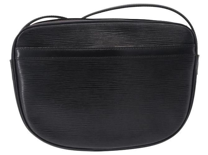 Borsa a tracolla LOUIS VUITTON Epi Jeune Fille MM Nera M52152 LV Auth ka5925 Nero - vista 2