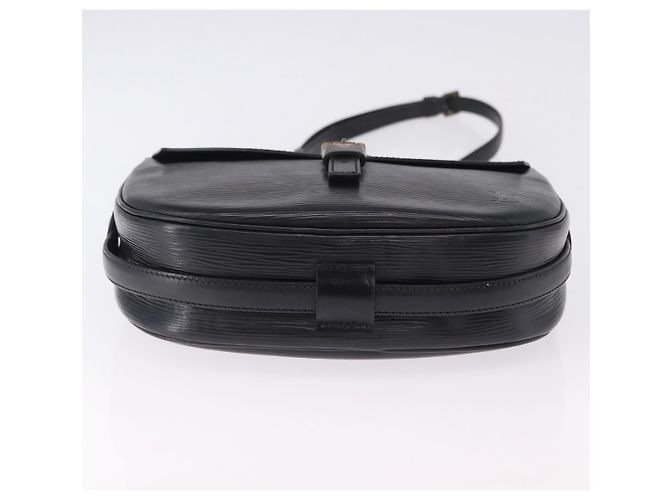Borsa a tracolla LOUIS VUITTON Epi Jeune Fille MM Nera M52152 LV Auth ka5925 Nero - vista 5