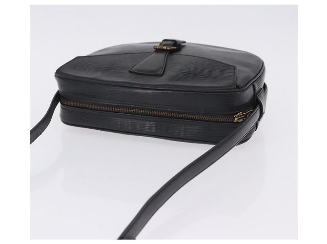 Borsa a tracolla LOUIS VUITTON Epi Jeune Fille MM Nera M52152 LV Auth ka5925 Nero - vista 6