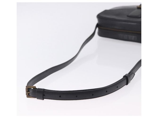 Borsa a tracolla LOUIS VUITTON Epi Jeune Fille MM Nera M52152 LV Auth ka5925 Nero - vista 7