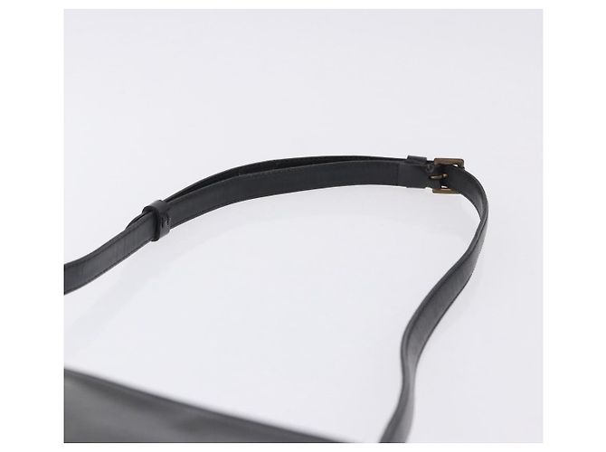 Borsa a tracolla LOUIS VUITTON Epi Jeune Fille MM Nera M52152 LV Auth ka5925 Nero - vista 8
