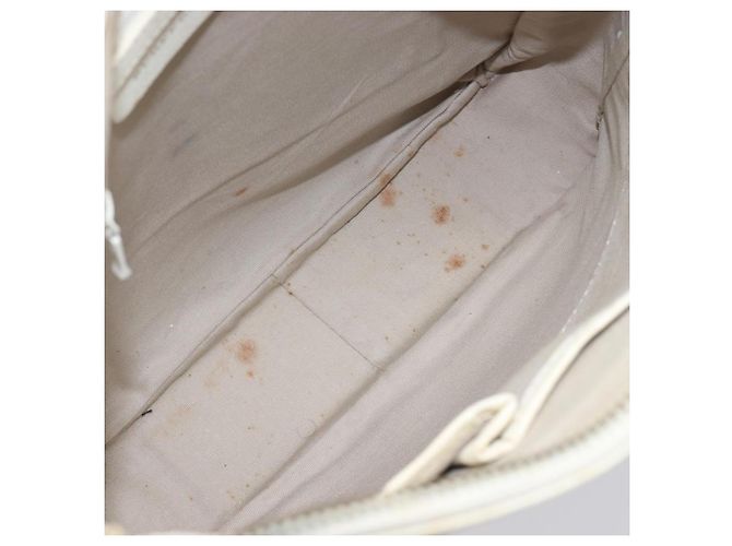 Borsa a tracolla BURBERRY Nova Check Canvas Beige Silver Auth 199616 Argento - vista 18