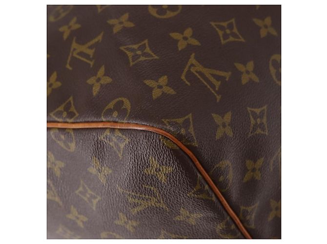 LOUIS VUITTON Monogram Keepall 55 Boston Bag M41424 LV Auth 196429 Monograma - vista 13