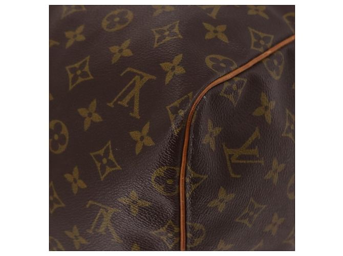 LOUIS VUITTON Monogram Keepall 55 Boston Bag M41424 LV Auth 196429 Monograma - vista 14