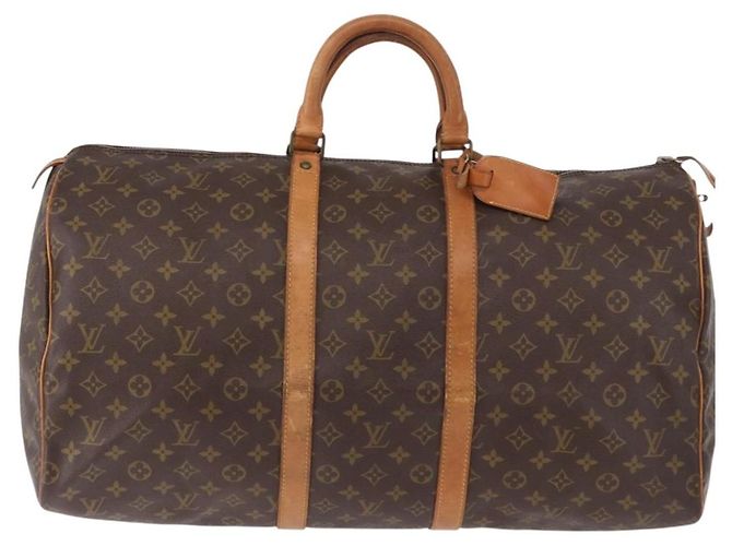 LOUIS VUITTON Monogram Keepall 55 Boston Bag M41424 LV Auth 196429 Monograma - vista 2