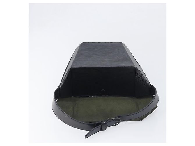 Borsa a tracolla LOUIS VUITTON Epi Sax Nera M80161 LV Auth 199668 Nero - vista 17
