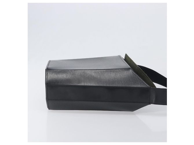 Borsa a tracolla LOUIS VUITTON Epi Sax Nera M80161 LV Auth 199668 Nero - vista 3