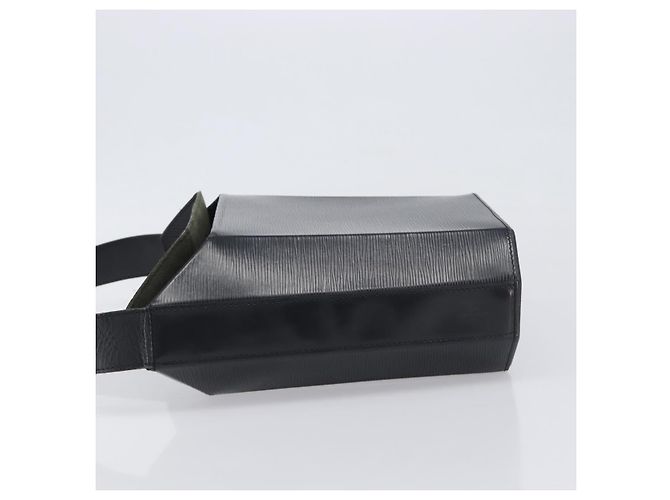 Borsa a tracolla LOUIS VUITTON Epi Sax Nera M80161 LV Auth 199668 Nero - vista 4