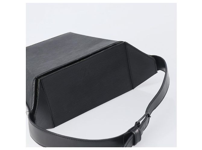 Borsa a tracolla LOUIS VUITTON Epi Sax Nera M80161 LV Auth 199668 Nero - vista 6