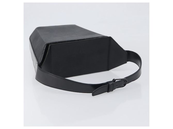 Borsa a tracolla LOUIS VUITTON Epi Sax Nera M80161 LV Auth 199668 Nero - vista 7