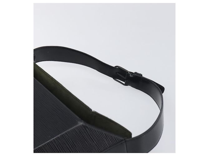 Borsa a tracolla LOUIS VUITTON Epi Sax Nera M80161 LV Auth 199668 Nero - vista 8