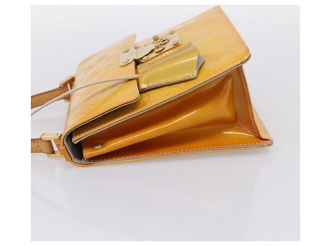 LOUIS VUITTON Monogram Vernis Spring Street Hand Bag Gris M91029 LV Auth 196862 Grigio - vista 3