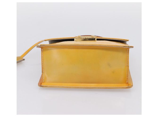 LOUIS VUITTON Monogram Vernis Spring Street Hand Bag Gris M91029 LV Auth 196862 Grigio - vista 5